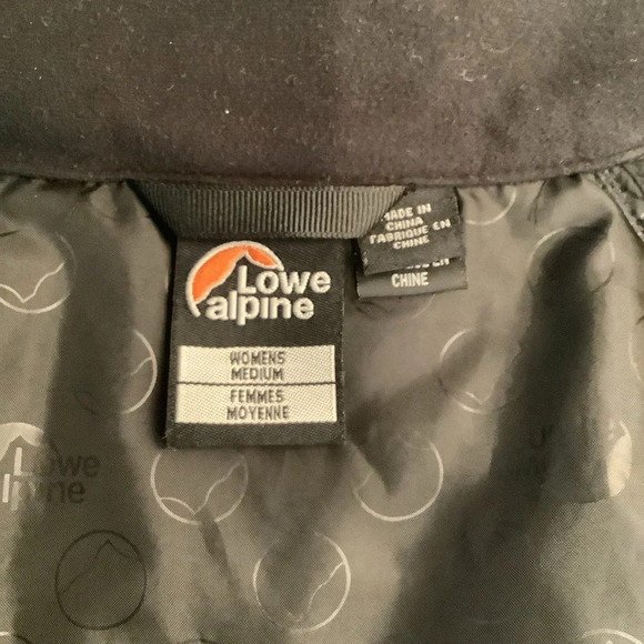 Lowe Alpine Women’s Black Jacket Size Medium - Picture 5 of 8